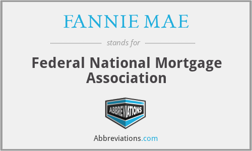 FANNIE MAE - Federal National Mortgage Association